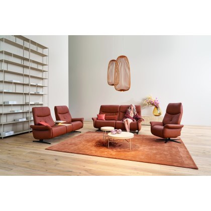 Loona 2.5 Seater Electric Recliner Sofa with Table and Lift & Rise in Left Seat (4484-31QR) Loona 2.5 Seater Electric Recliner Sofa with Table and Lift & Rise in Left Seat (4484-31QR)