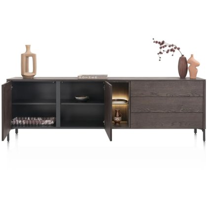 Trenton 240cm Sideboard (Clay) by Habufa