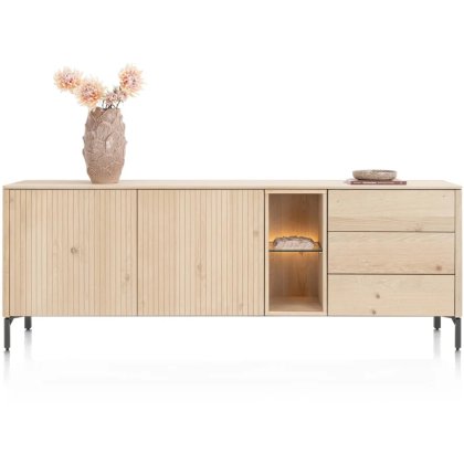 Trenton 210cm Sideboard (Natural) by Habufa