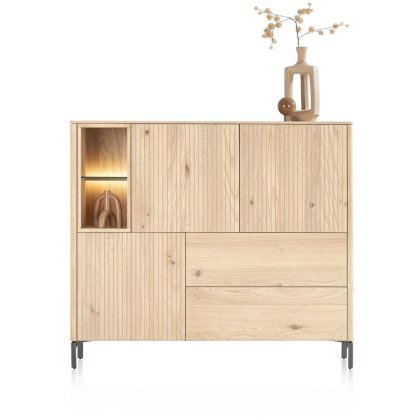 Trenton 153cm Dresser (Natural) by Habufa Trenton 153cm Dresser (Natural) by Habufa