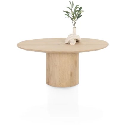 Trenton 80 x 51cm Coffee Table (Natural) by Habufa