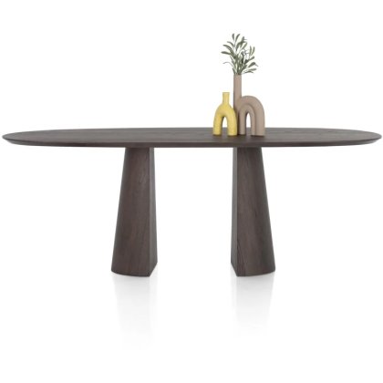 Trenton 210 x 105cm Dining Table (Clay) by Habufa