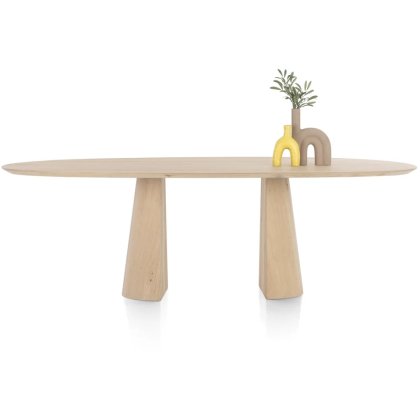 Trenton 240 x 110cm Dining Table (Natural) by Habufa