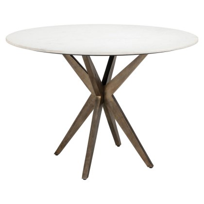 Maisy 114cm Round Dining Table by Richmond Interiors