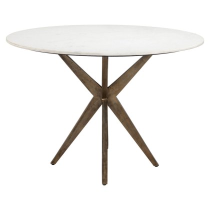 Maisy 114cm Round Dining Table by Richmond Interiors