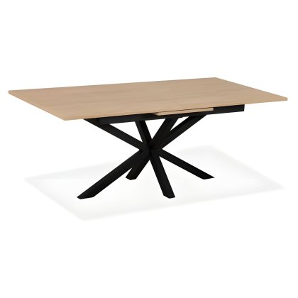 Chesterfield 160-210 x 90cm Extending Dining Table (Straight Version) by MaxFurn