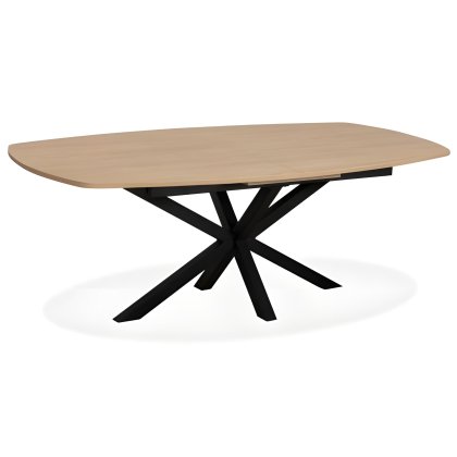Chesterfield 180-230 x 100cm Extending Dining Table (Danish Oval Version) by MaxFurn