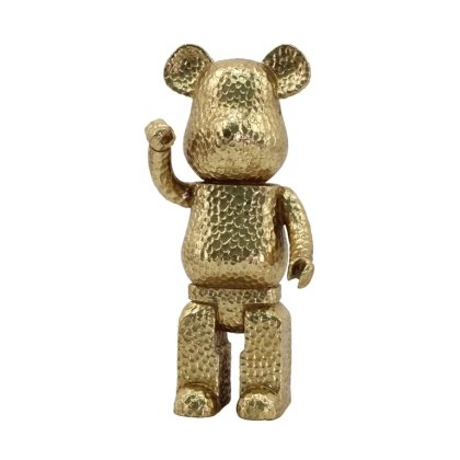 Decorative object Bear standing (Gold) by Richmond Interiors