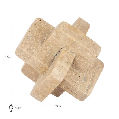 Decorative object Mony (Beige)