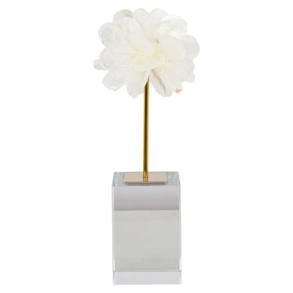Decorative stand Eline big (White)