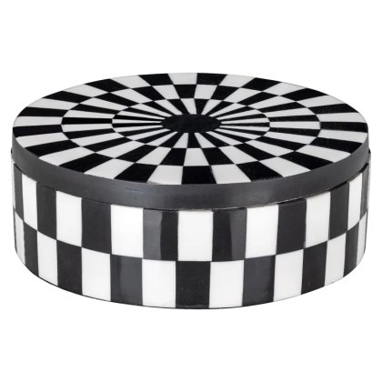 Storage box Nore (Black/white)