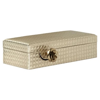 Storage box Trace small (Gold)