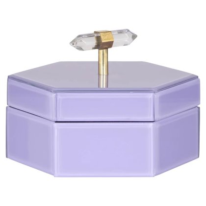 Storage box Jutta small (Purple)
