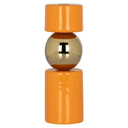 Candle holder Kira (Orange)