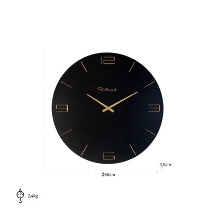 Clock Byram (Black/gold) Clock Byram (Black/gold)