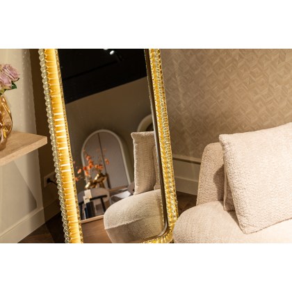 Khalo Floor Lamp Mirror (Bronze) by Richmond Interiors