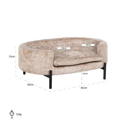 Pet bed Dolly nature sheep (Sheep 01 nature)