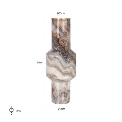 Vase Noia big (Brown)