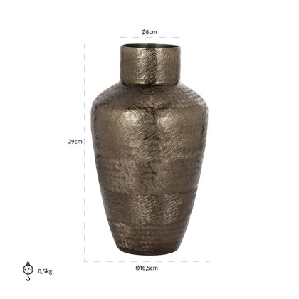 Vase Joah smoke black (Smoke)