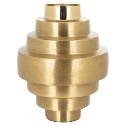 Vase Akelei gold (Gold)