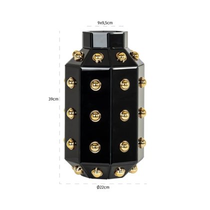 Vase Justa (Black)