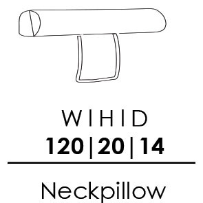 Skandia Neck Pillow - 120cm - (NF120)
