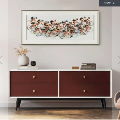 Peloton Framed Art