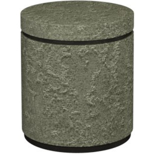 Luma Storage Stool - Pearl Velvet Fabric Luma Storage Stool - Pearl Velvet Fabric