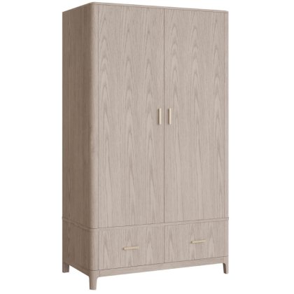 Zenia 2 Door 2 Drawer Wardrobe