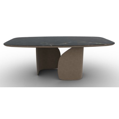 Twins 200 x 100cm Dining Table - Bevelled Undertop (CS4153-FBA 200) by Calligaris Twins 200 x 100cm Dining Table - Bevelled Undertop (CS4153-FBA 200) by Calligaris