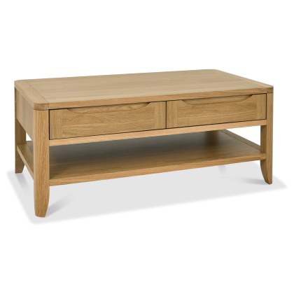 Chester Oak Coffee Table by Bentley Designs