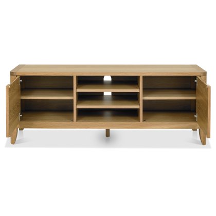 Chester Oak Entertainment Unit by Bentley Designs