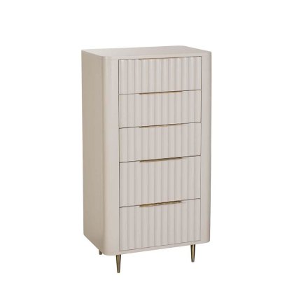 Lily 5 Drawer Tall Chest