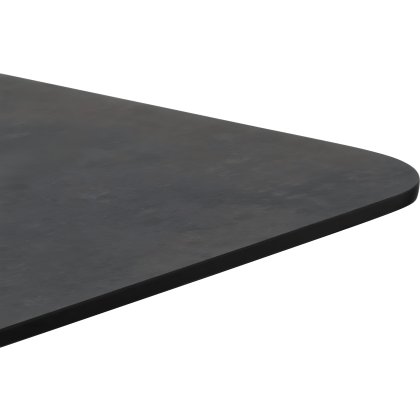 Brest 120 x 75cm Bar Table (92cm High) - Stone Anthracite Top & Gold Frame - by Habufa Brest 120 x 75cm Bar Table (92cm High) - Stone Anthracite Top & Gold Frame - by Habufa