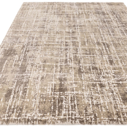 Kuza Abstract Beige Rug by Asiatic