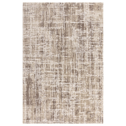 Kuza Abstract Beige Rug by Asiatic