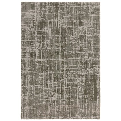 Kuza Abstract Green Rug by Asiatic