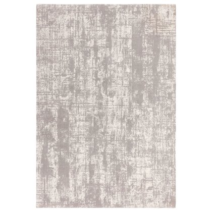 Kuza Abstract Grey Rug by Asiatic