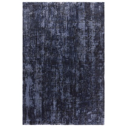 Kuza Abstract Navy Rug by Asiatic