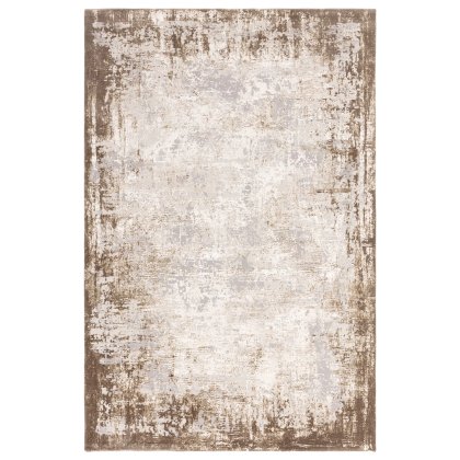 Kuza Border Beige Rug by Asiatic