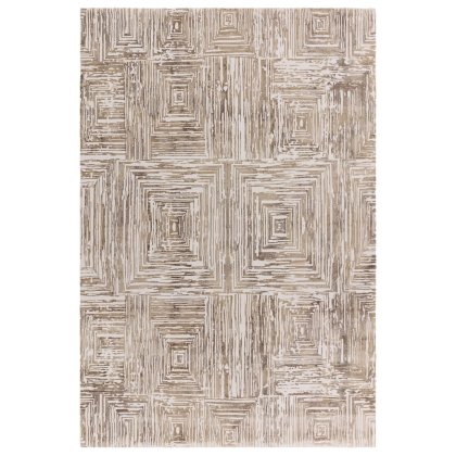 Kuza Portrait Beige Rug by Asiatic