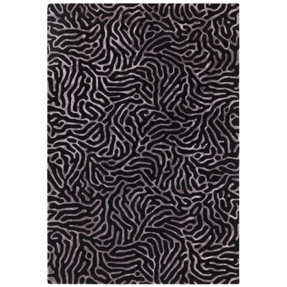 Katherine Carnaby Coral Gunmetal Rug by Asiatic