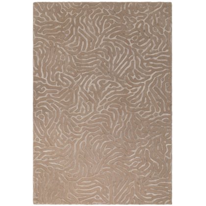 Katherine Carnaby Coral Sand Rug by Asiatic