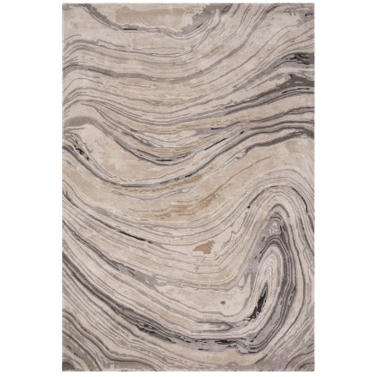 Katherine Carnaby Tuscany Champagne Marble Rug by Asiatic