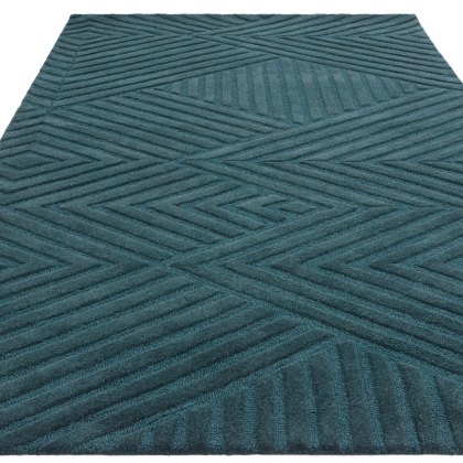 Hague Teal Rug by Asiatic