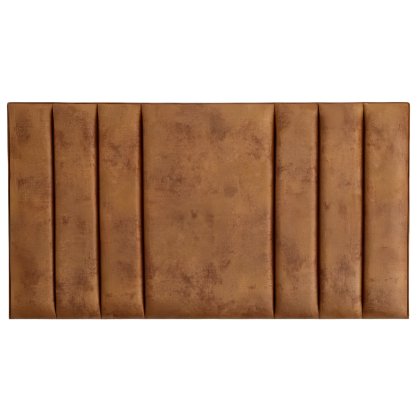 Endstripe Headboard (Strutted - 4 Sizes Available) by Aurora Beds