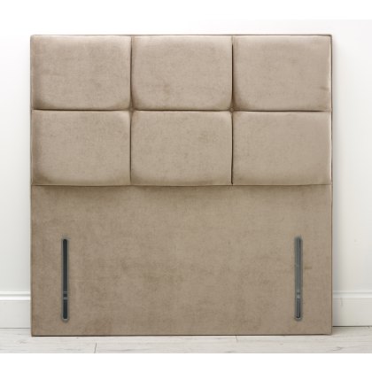 Six Square Headboard (Floor Standing - 4 Sizes Available) by Aurora Beds