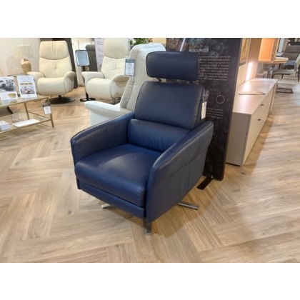 Aura Manual Recliner with Headrest (Showroom Clearance)