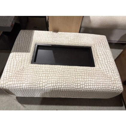 Atlanta Rectangle Stool by Meridian (Showroom Clearance)