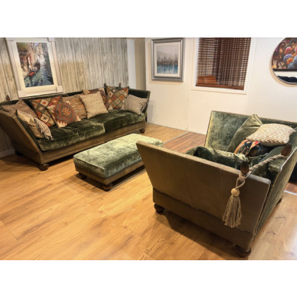 Warwick Grand Sofa, Snuggler & Footstool Set by Tetrad (Showroom Clearance)